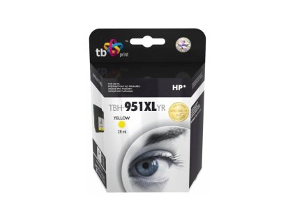 Ink. kazeta TB komp. s HP CN048AE Ye, ref. TBH-951XLYR