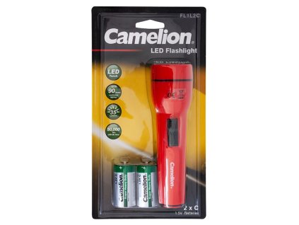 CAMELION Baterka 1LED FL1L2CB2R14P, červená 30200045-č