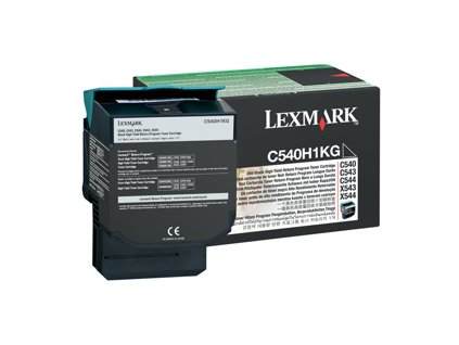 Toner Lexmark C540,C543,C544,X543,X544 Black (2500 str.) C540H1KG