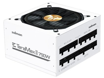 Zalman zdroj ZM750-TMX2 WH/ 750W / ATX3.0 / active PFC / modulární / 80 Plus Gold / bílý ZM750-TMX2 WH