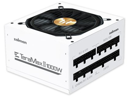Zalman zdroj ZM1000-TMX2 WH/ 1000W / ATX3.0 / active PFC / modulární / 80 Plus Gold / bílý ZM1000-TMX2 WH