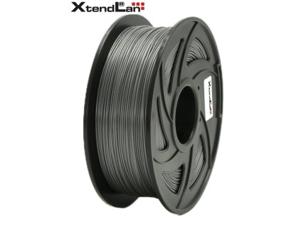 XtendLAN PLA filament 1,75mm stříbrný 1kg 3DF-PLA1.75-SL 1kg