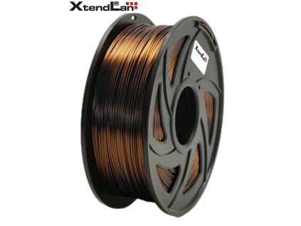 XtendLAN PETG filament 1,75mm měděné barvy 1kg 3DF-PETG1.75-CR 1kg
