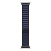 Apple Watch 49mm Navy Alpine Loop - Large - Black Titanium Finish MYPY3ZM/A