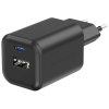 Swissten síťový adaptér gan 1x usb-c 45w pd + 1x usb-a 18w qc černý 22071310