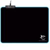 White Shark mousepad LED LUMINOUS L, 350x250 mm, black LUMINOUS-350x250