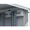 19" jednodielny rack TRITON 9U/400 mm, odnímateľné bočné kryty RUA-09-AS4-CAX-A1