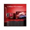 Cudy 2.5Gbps PCI Express Network Adapter, RJ45 Cat6/6A/7/8