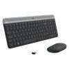 set Logitech slim Wireless MK470 - graphite, US 920-009204