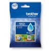 Brother LC-552C - atrament azúrový LC552C