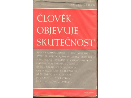 ČLOVĚK OBJEVUJE SKUTEČNOST