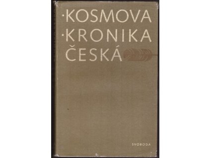 KOSMOVA KRONIKA ČESKÁ