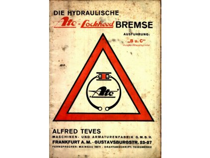 DIE HYDRAULISCHE 'ATE'-LOCKED BREMSE