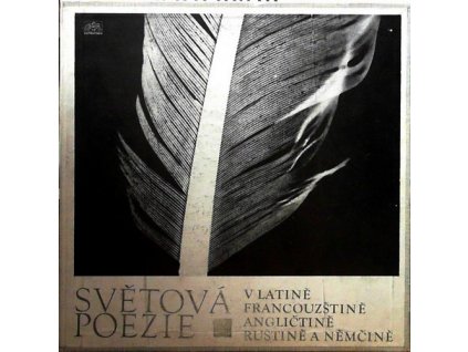 SVĚTOVÁ POEZIE V LATINĚ, FRANCOUZŠTINĚ, ANGLIČTINĚ, RUŠTINĚ A NĚMČINĚ 5X10'