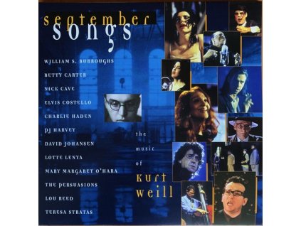 SEPTEMBER SONGS - THE MUSIC OF KURT WEILL 2LP BLUE VINYL