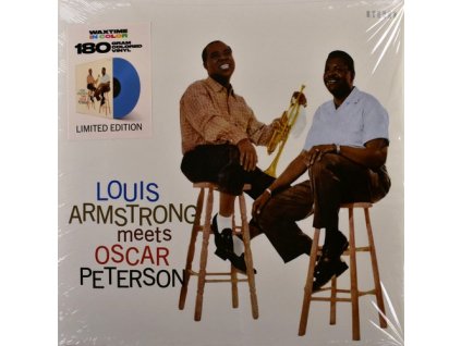 LOUIS ARMSTRONG MEETS OSCAR PETERSON (BLUE VINYL)  Armstrong Louis, Peterson Oscar