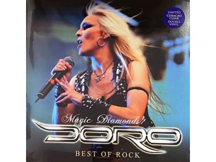 MAGIC DIAMONDS - BEST OF ROCK 2LP (LIMITED CURACAO CLEAR VINYLS)  Doro