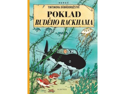 TINTIN (12) - POKLAD RUDÉHO RACKHAMA  Hergé
