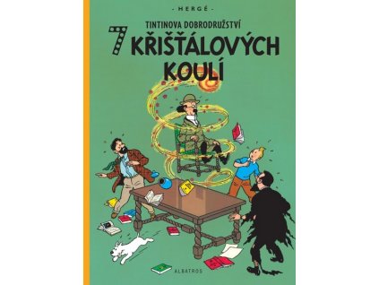 TINTIN (13) - 7 KŘIŠŤÁLOVÝCH KOULÍ  Hergé
