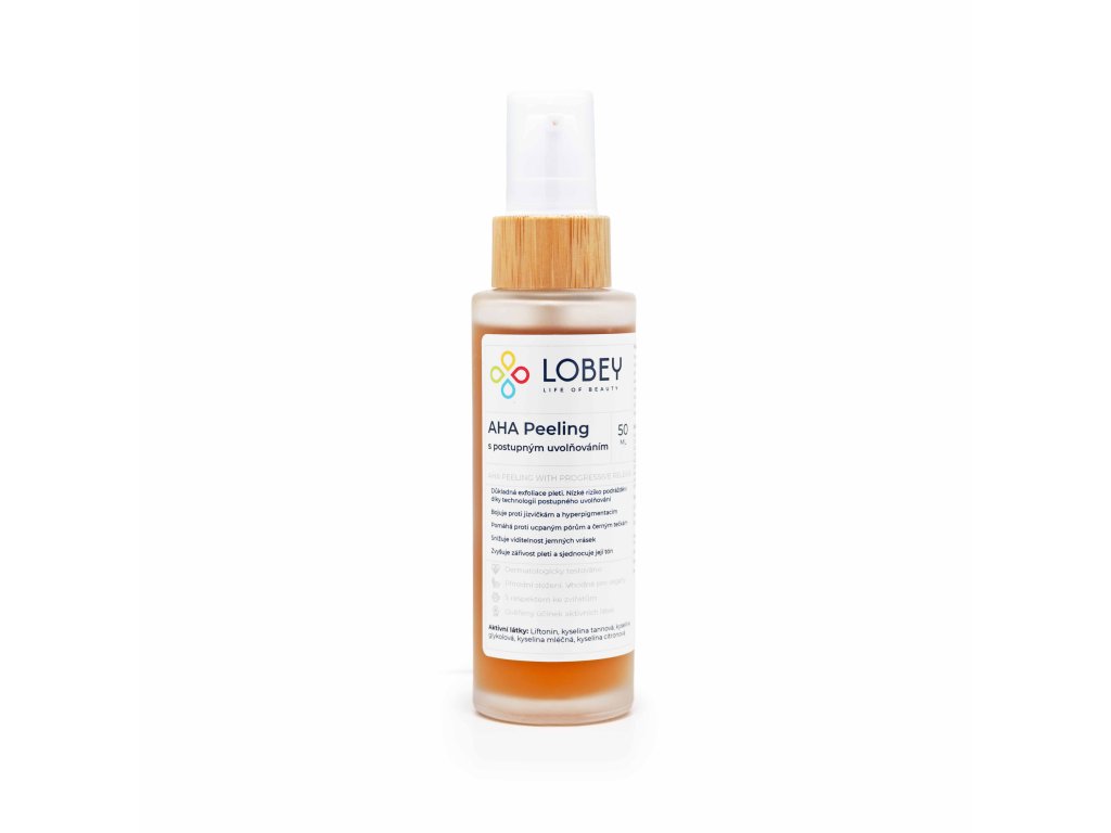 Chemický peeling - AHA Peeling s postupným uvoľňovaním