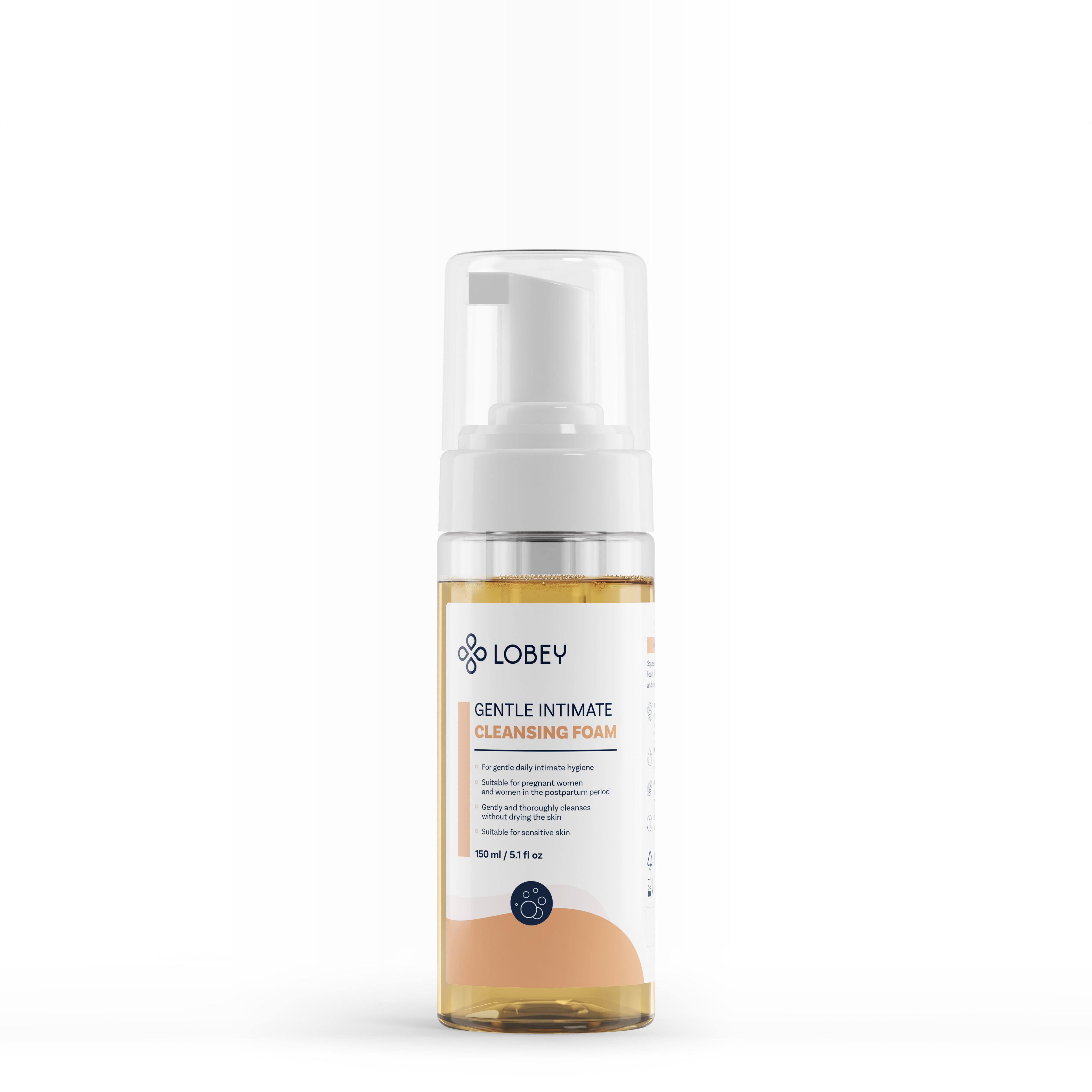 LOBEY® Classic Jemná intímna čistiaca pena 150 ml