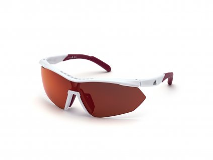 Slnečné okuliare ADIDAS Sport SP0016 White/Roviex Mirror