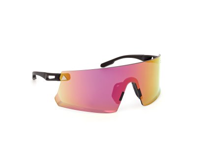 Slnečné okuliare ADIDAS Dunamis Matte Black/Gradient Mirror Violet