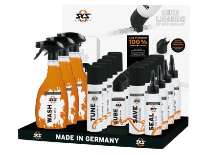 Ochrana bicykla SKS Bike Liquids Display Incl. Products