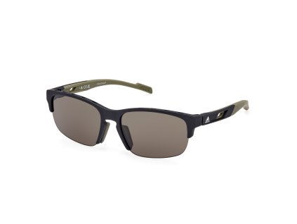 Slnečné okuliare ADIDAS Sport SP0068 Matte Black/Green