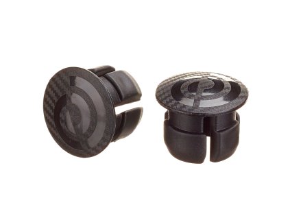 Koncovky do riadidiel BIKERIBBON Omega carbon