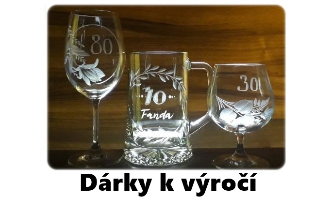 Dárky k výročí