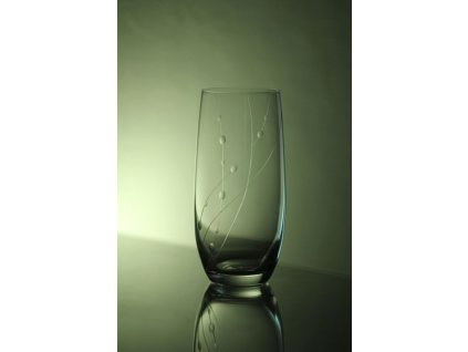 sklenice na pivo club 350ml s rytinou korale 1ks  - ručně ryté (broušené), dárková krabička