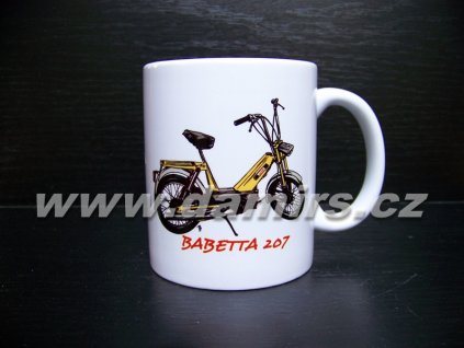 hrnek s motivem Babetta 207