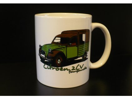 Hrnek s motivem Citroen 2CV Fourfonnette