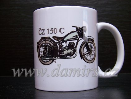 hrnek s motivem Čz 150c