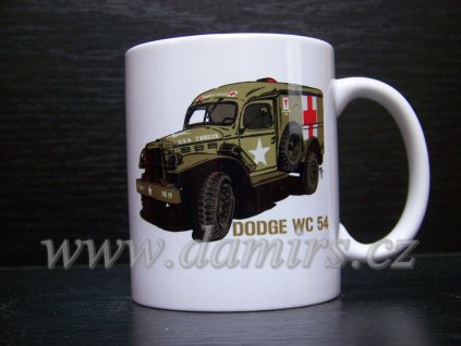Hrnek s motivem Dodge WC 54