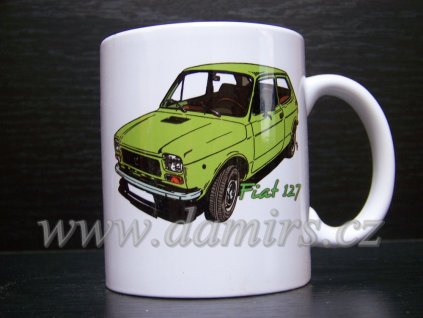 Hrnek s motivem Fiat 127