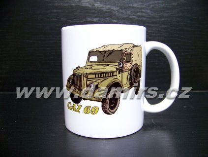 hrnek s motivem Gaz 69