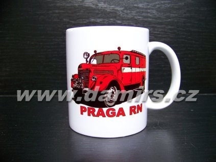 hrnek s motivem hasičská Praga RN skříň