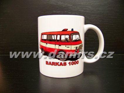 hrnek s motivem hasičský Barkas 1000