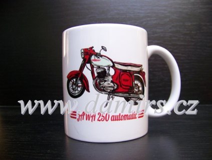 Hrnek s motivem Jawa 250 automatic