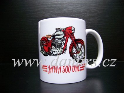 Hrnek s motivem Jawa 500 OHC
