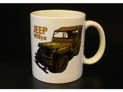Hrnek s motivem Jeep Willys