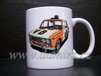 Hrnek s motivem Lada 2103 policejní