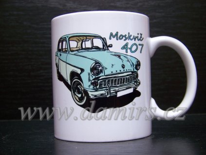 Hrnek s motivem Moskvič 407