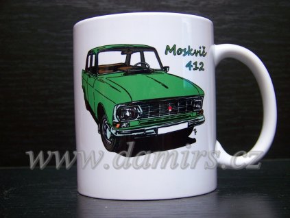 Hrnek s motivem Moskvič 412