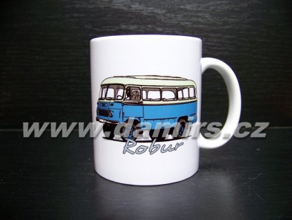 hrnek s motivem Robur Bus