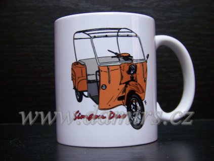 hrnek s motivem Simson Duo