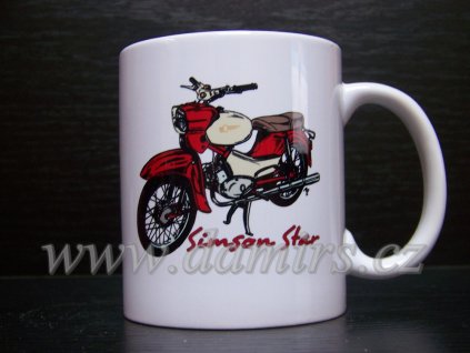 hrnek s motivem simson Star