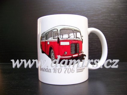 Hrnek s motivem Škoda RO 706